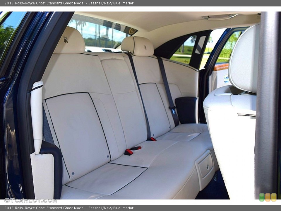 Seashell/Navy Blue Interior Rear Seat for the 2013 Rolls-Royce Ghost  #133463563