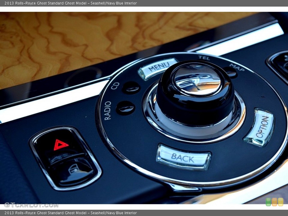 Seashell/Navy Blue Interior Controls for the 2013 Rolls-Royce Ghost  #133463983