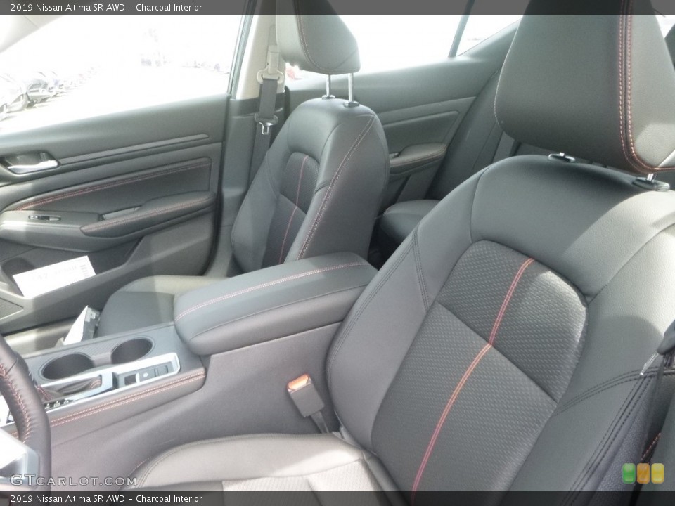 Charcoal Interior Front Seat for the 2019 Nissan Altima SR AWD #133469441
