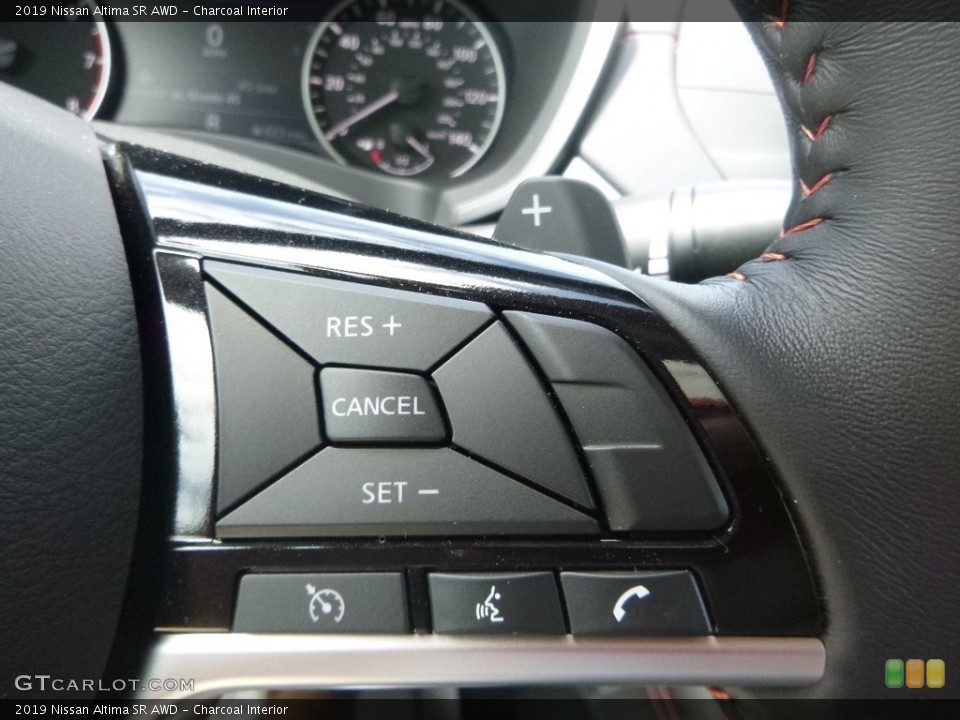 Charcoal Interior Steering Wheel for the 2019 Nissan Altima SR AWD #133469521