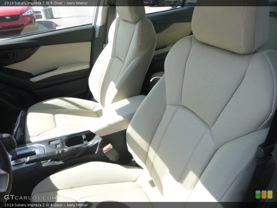 Ivory Interior Front Seat for the 2019 Subaru Impreza 2.0i 4-Door #133472536