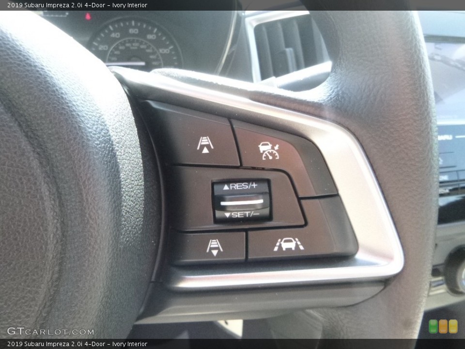 Ivory Interior Steering Wheel for the 2019 Subaru Impreza 2.0i 4-Door #133472605