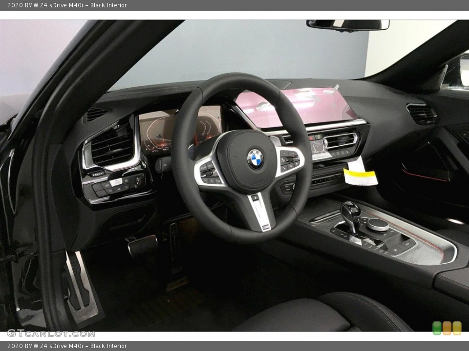 Black Interior Steering Wheel for the 2020 BMW Z4 sDrive M40i #133479817