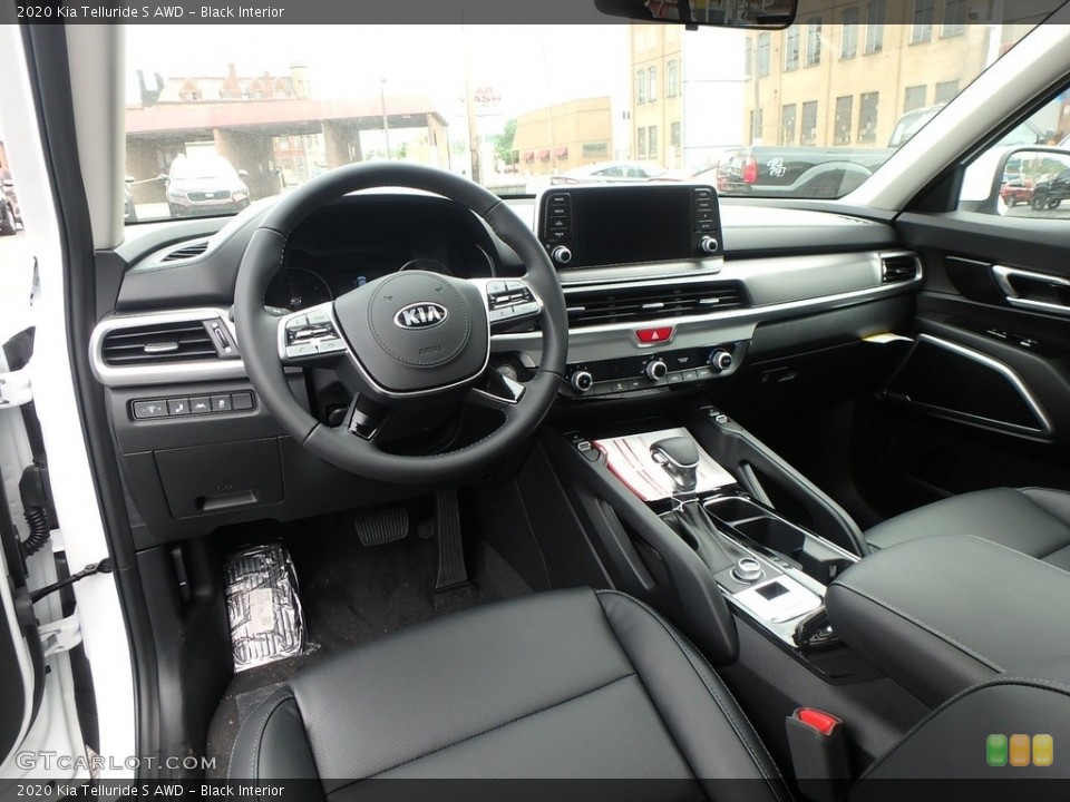 Black Interior Photo for the 2020 Kia Telluride S AWD #133480546