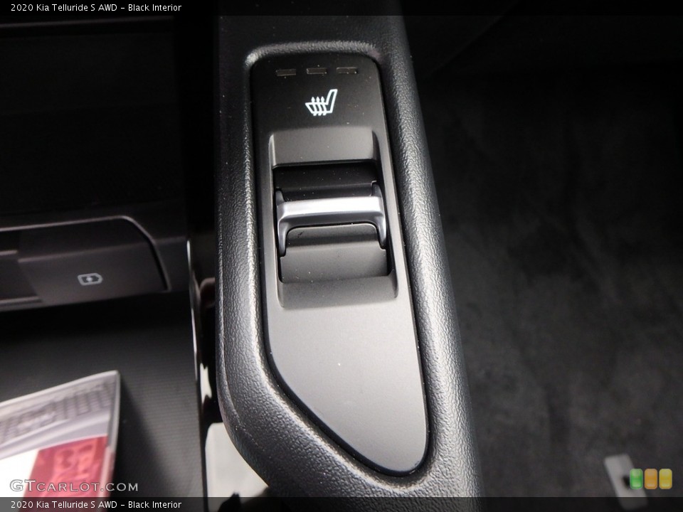Black Interior Controls for the 2020 Kia Telluride S AWD #133480606