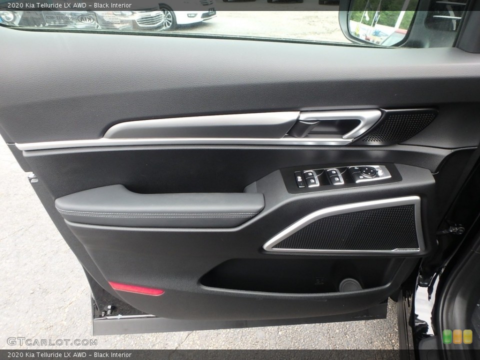 Black Interior Door Panel for the 2020 Kia Telluride LX AWD #133480786
