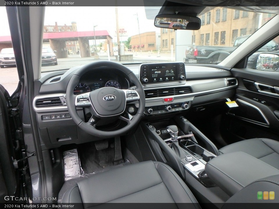Black Interior Photo for the 2020 Kia Telluride S AWD #133480969