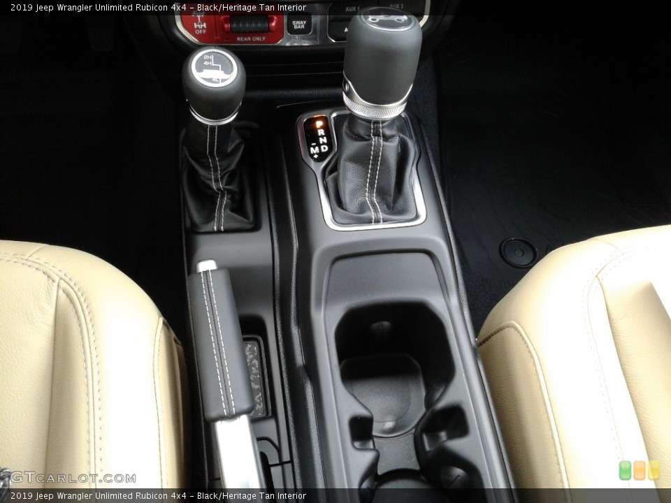 Black/Heritage Tan Interior Transmission for the 2019 Jeep Wrangler Unlimited Rubicon 4x4 #133487429