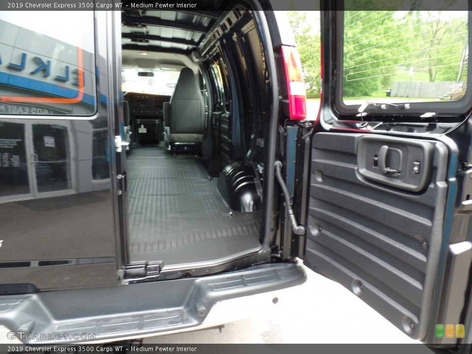 Medium Pewter Interior Trunk for the 2019 Chevrolet Express 3500 Cargo WT #133487552