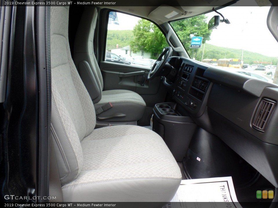 Medium Pewter 2019 Chevrolet Express Interiors