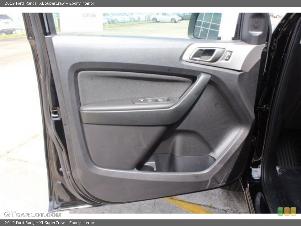 Ebony Interior Door Panel for the 2019 Ford Ranger XL SuperCrew #133496771
