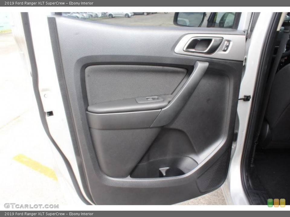 Ebony Interior Door Panel for the 2019 Ford Ranger XLT SuperCrew #133497194