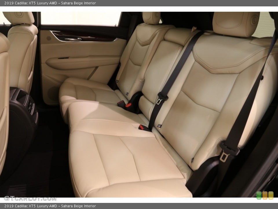 Sahara Beige Interior Rear Seat for the 2019 Cadillac XT5 Luxury AWD #133499321