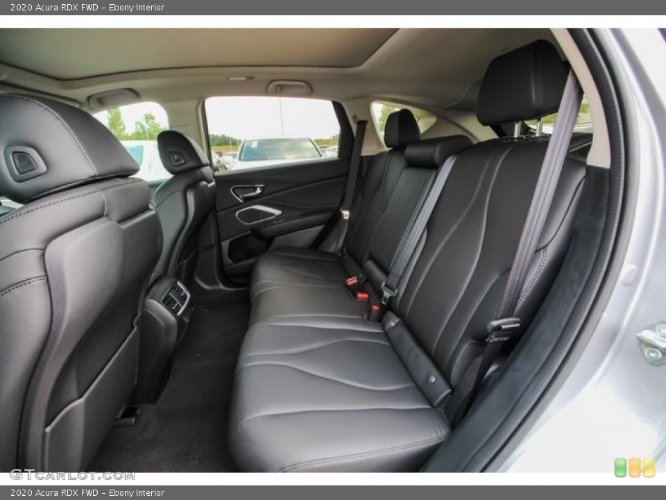 Ebony Interior Rear Seat for the 2020 Acura RDX FWD #133504689