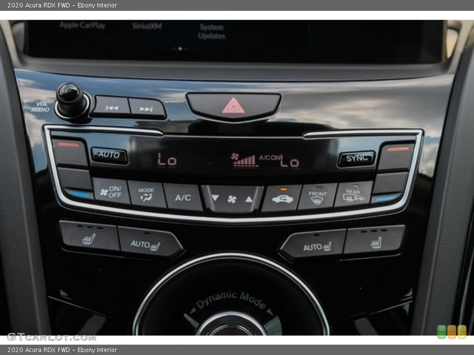 Ebony Interior Controls for the 2020 Acura RDX FWD #133504905
