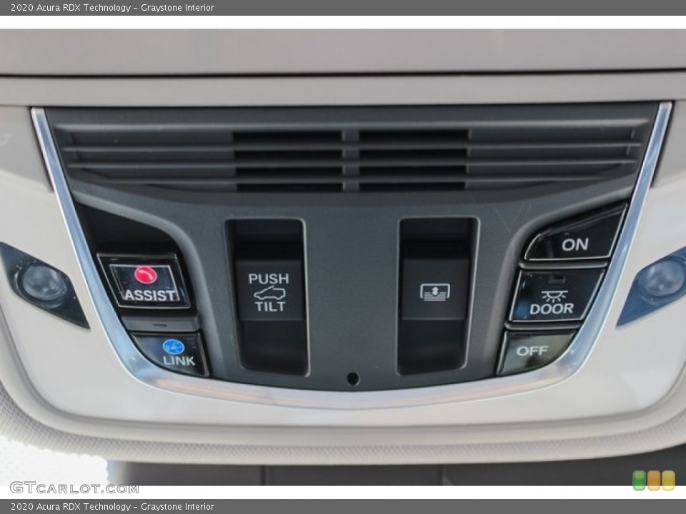 Graystone Interior Controls for the 2020 Acura RDX Technology #133505958