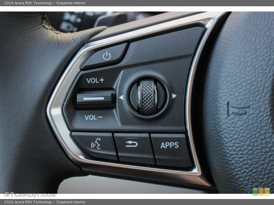 Graystone Interior Steering Wheel for the 2020 Acura RDX Technology #133506032