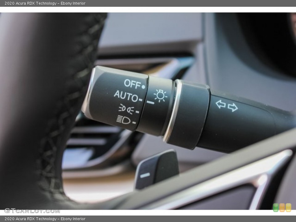 Ebony Interior Controls for the 2020 Acura RDX Technology #133506942