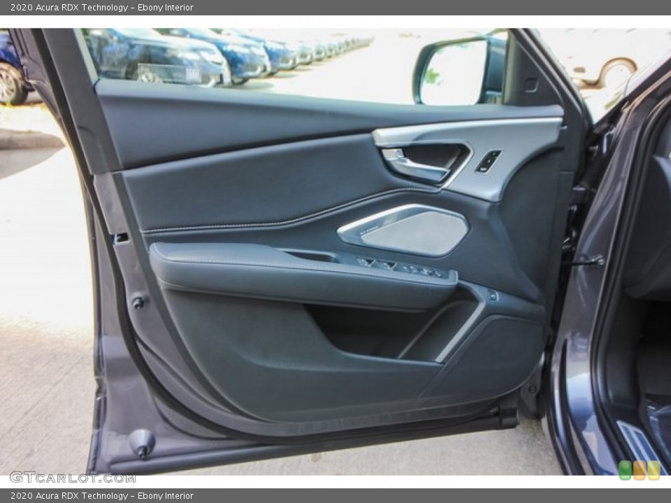 Ebony Interior Door Panel for the 2020 Acura RDX Technology #133507512