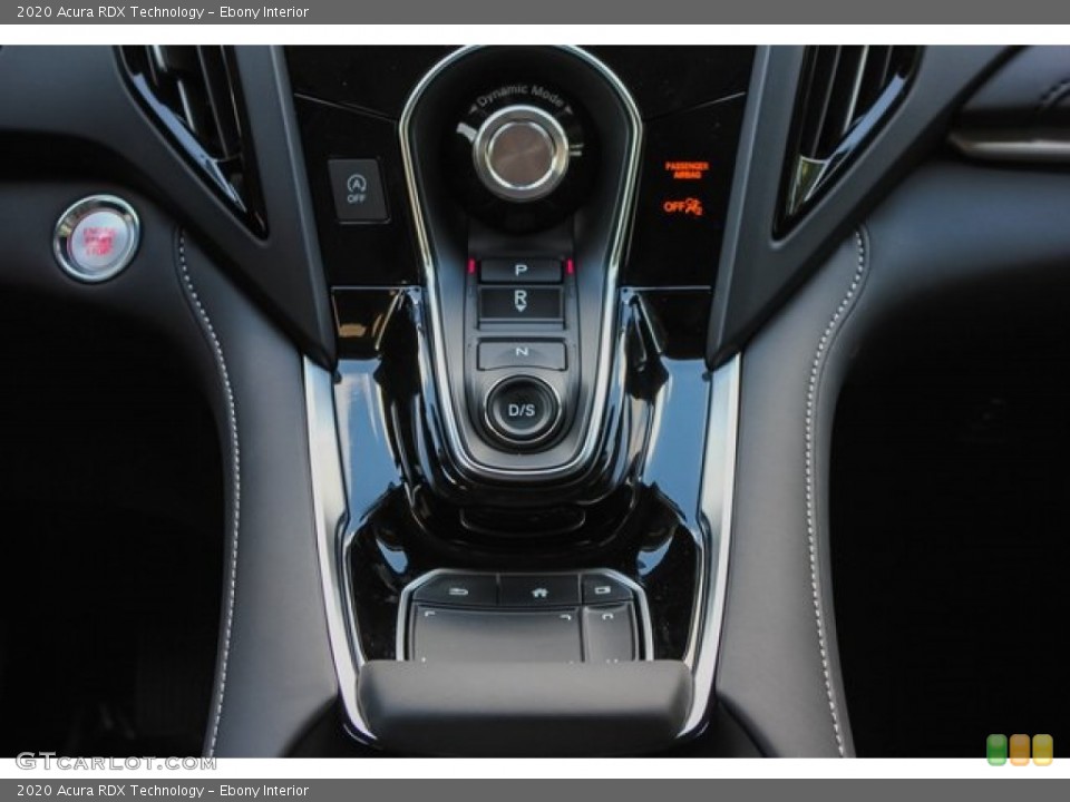 Ebony Interior Transmission for the 2020 Acura RDX Technology #133507917