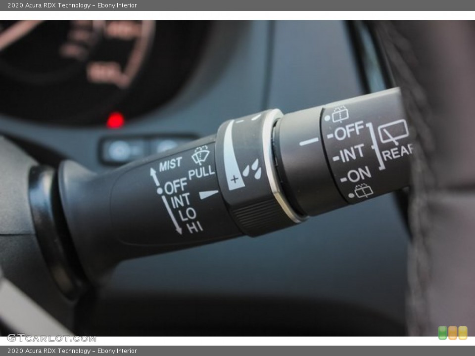 Ebony Interior Controls for the 2020 Acura RDX Technology #133508023