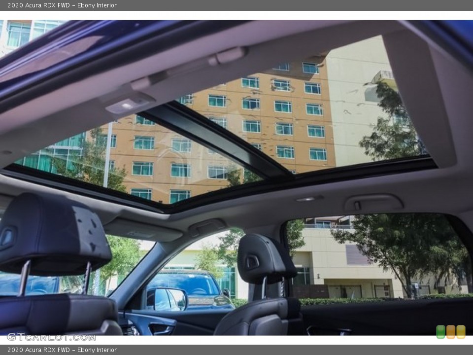 Ebony Interior Sunroof for the 2020 Acura RDX FWD #133511454