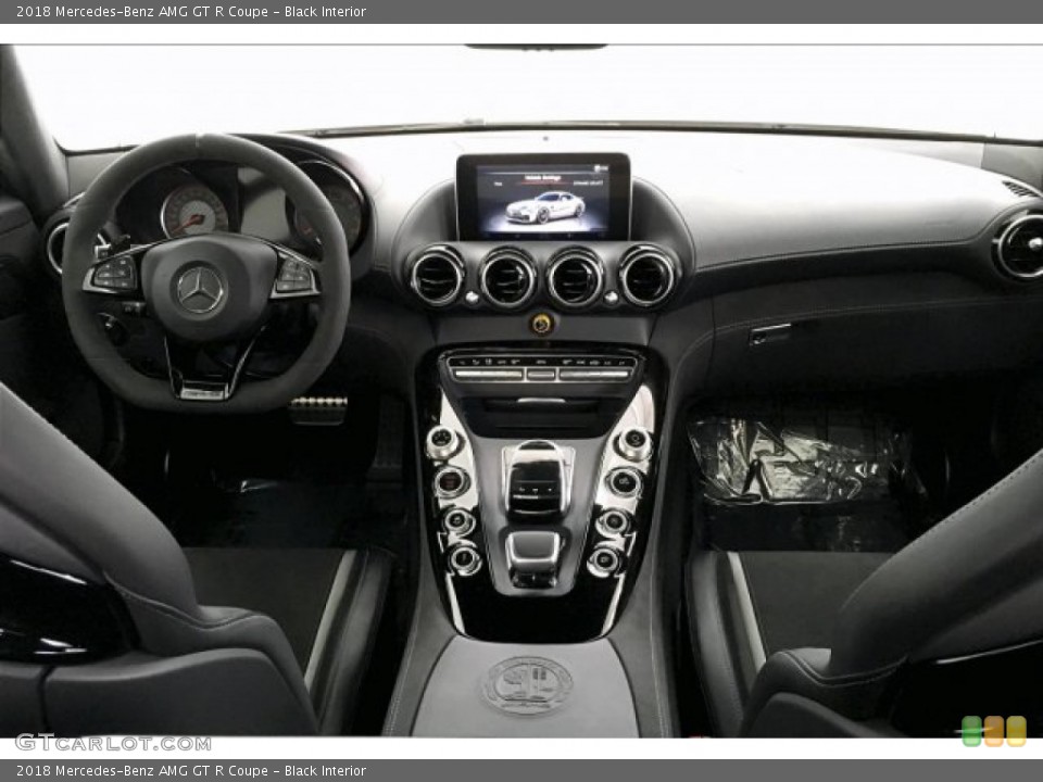 Black Interior Dashboard for the 2018 Mercedes-Benz AMG GT R Coupe #133518828