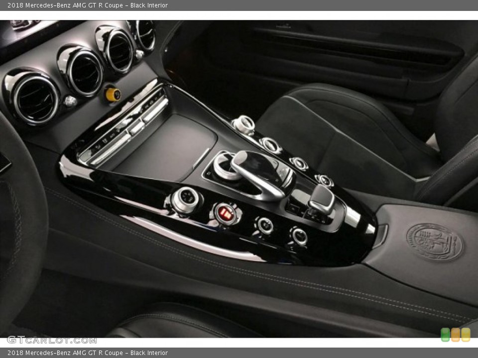 Black Interior Controls for the 2018 Mercedes-Benz AMG GT R Coupe #133518936