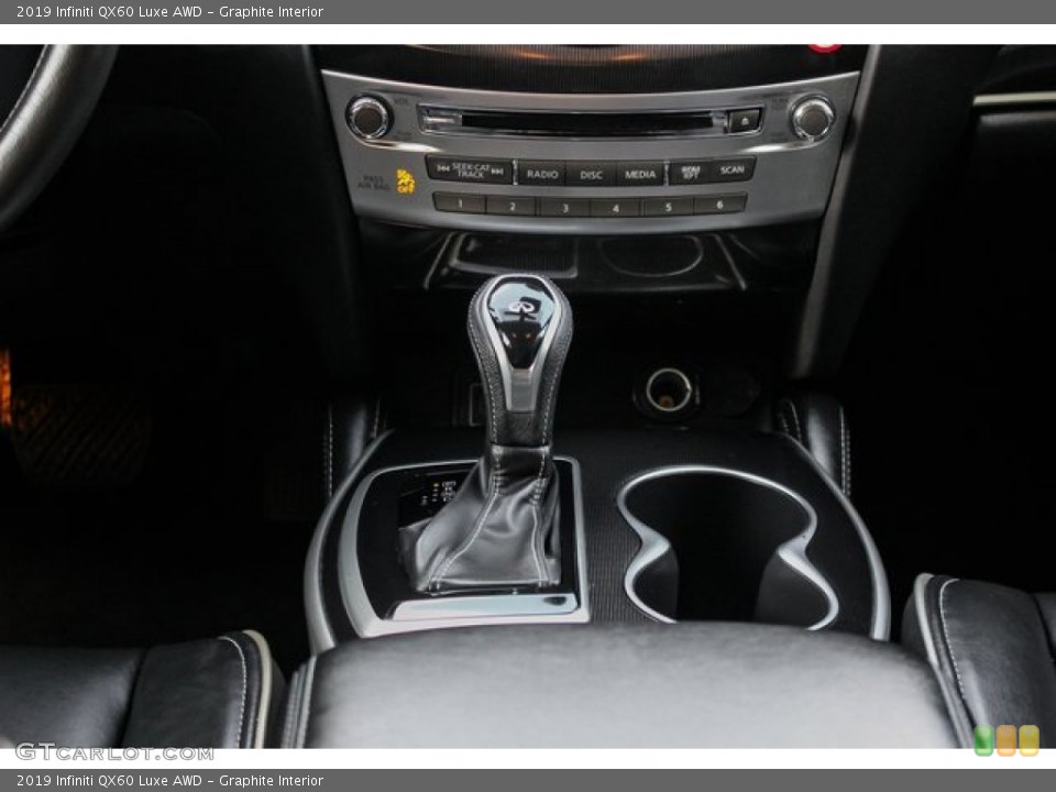 Graphite Interior Transmission for the 2019 Infiniti QX60 Luxe AWD #133521342