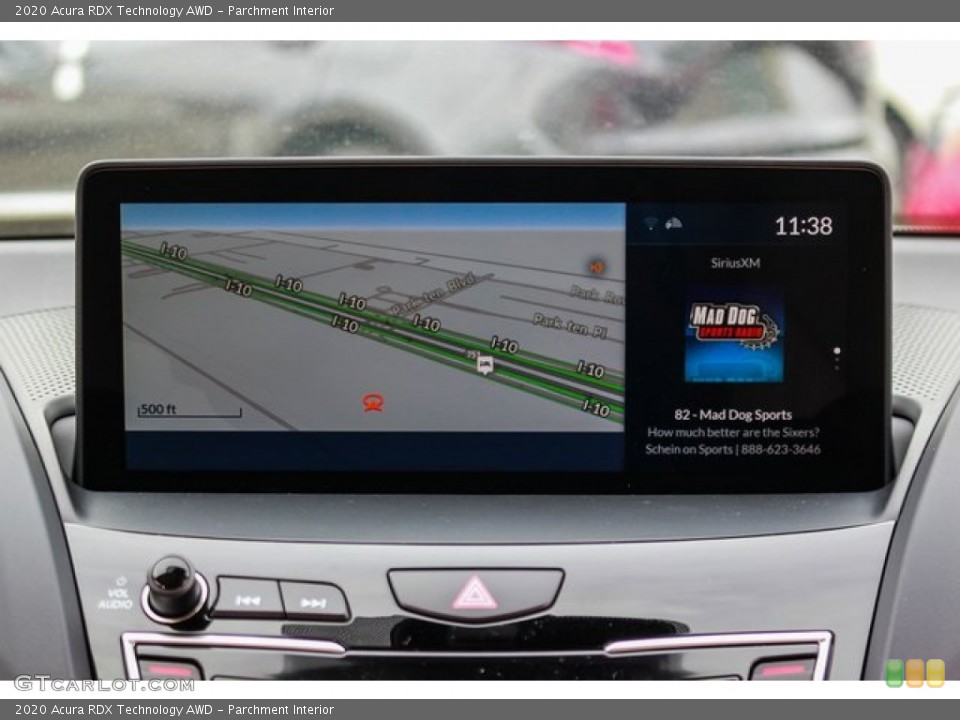 Parchment Interior Navigation for the 2020 Acura RDX Technology AWD #133524672