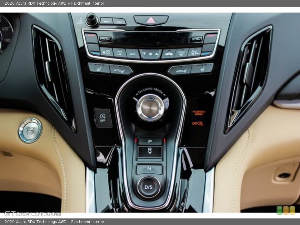 Parchment Interior Controls for the 2020 Acura RDX Technology AWD #133524684