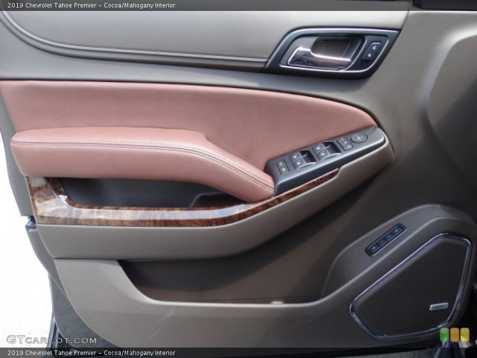 Cocoa/Mahogany Interior Door Panel for the 2019 Chevrolet Tahoe Premier #133525956