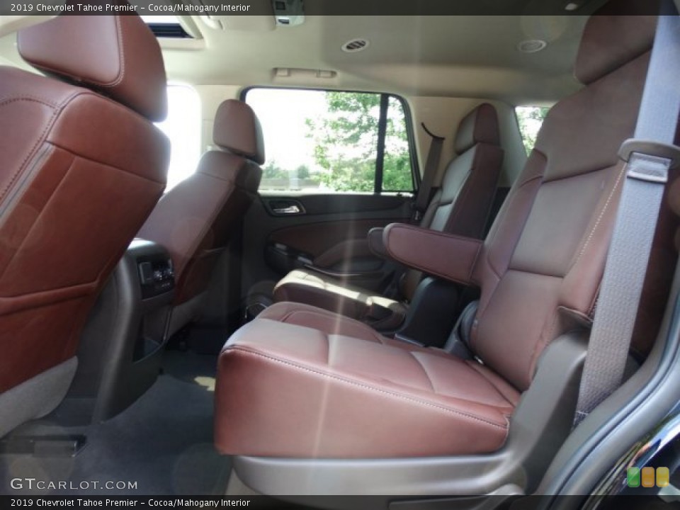 Cocoa/Mahogany Interior Rear Seat for the 2019 Chevrolet Tahoe Premier #133526025
