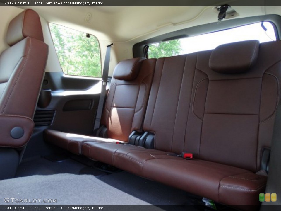 Cocoa/Mahogany Interior Rear Seat for the 2019 Chevrolet Tahoe Premier #133526031