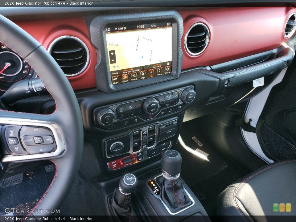 Black Interior Navigation for the 2020 Jeep Gladiator Rubicon 4x4 #133532728