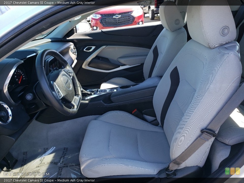 Medium Ash Gray 2017 Chevrolet Camaro Interiors