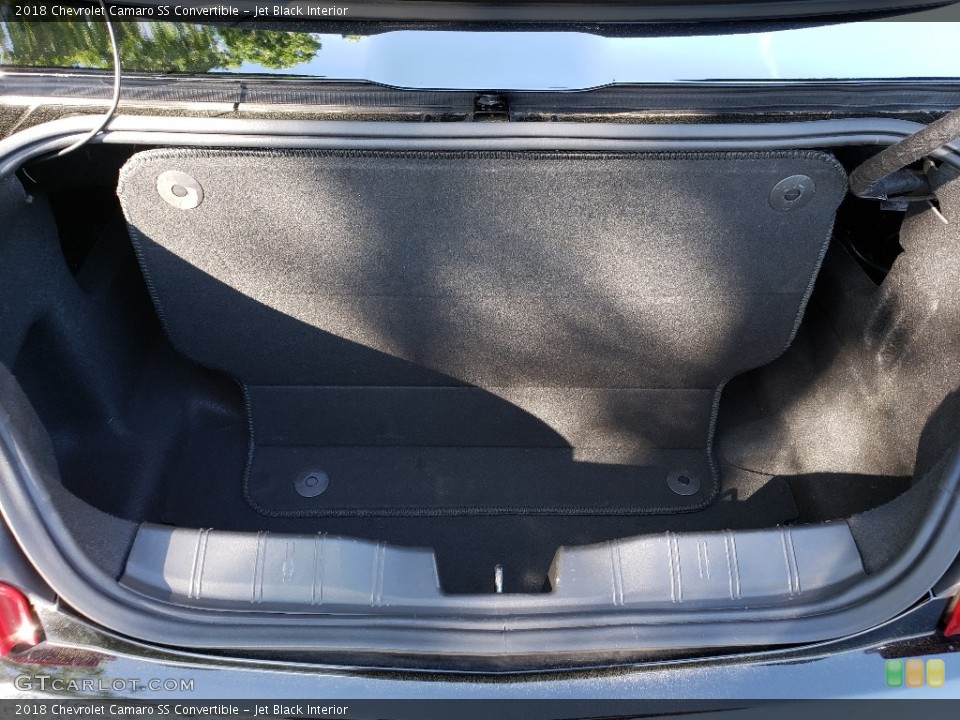 Jet Black Interior Trunk for the 2018 Chevrolet Camaro SS Convertible #133557188