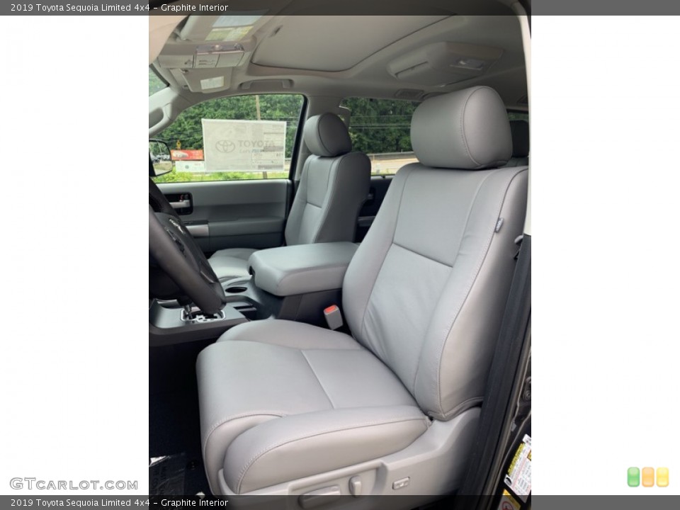 Graphite Interior Photo for the 2019 Toyota Sequoia Limited 4x4 #133557754