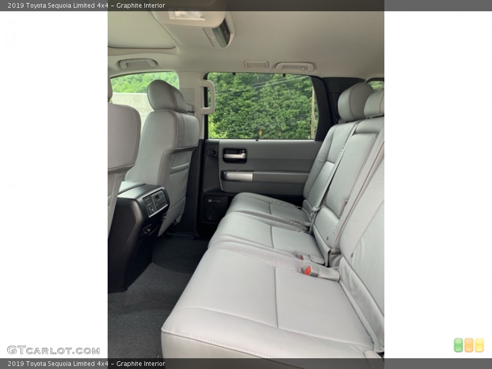 Graphite Interior Rear Seat for the 2019 Toyota Sequoia Limited 4x4 #133557880