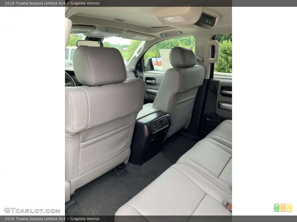 Graphite Interior Rear Seat for the 2019 Toyota Sequoia Limited 4x4 #133557898