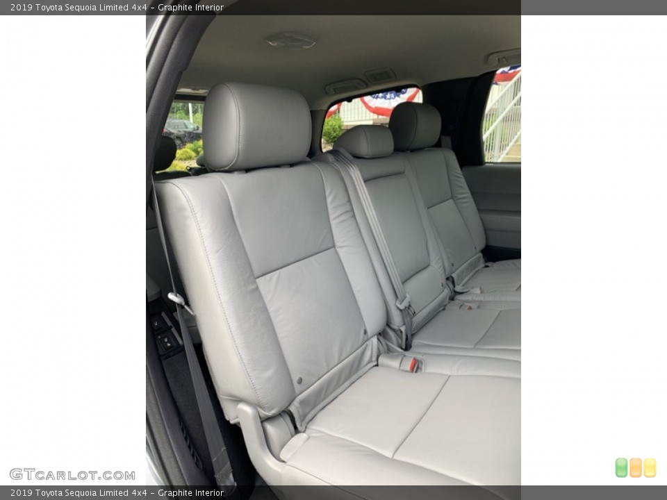 Graphite Interior Rear Seat for the 2019 Toyota Sequoia Limited 4x4 #133558060
