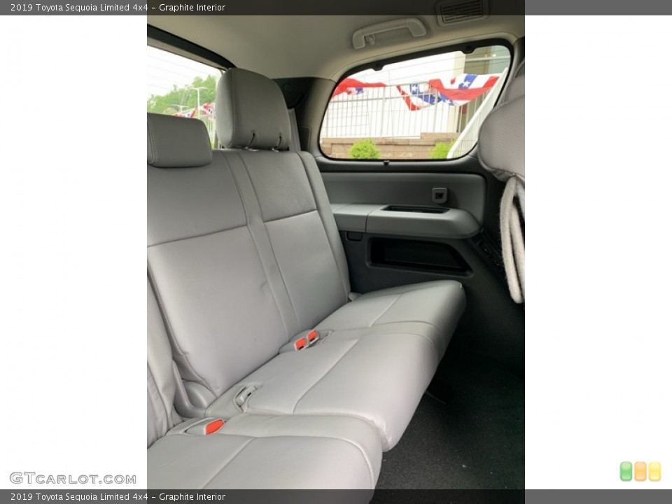 Graphite Interior Rear Seat for the 2019 Toyota Sequoia Limited 4x4 #133558096