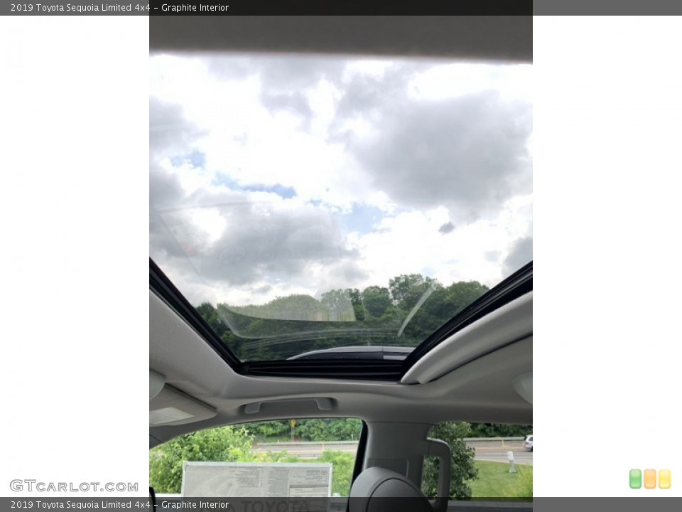 Graphite Interior Sunroof for the 2019 Toyota Sequoia Limited 4x4 #133558561