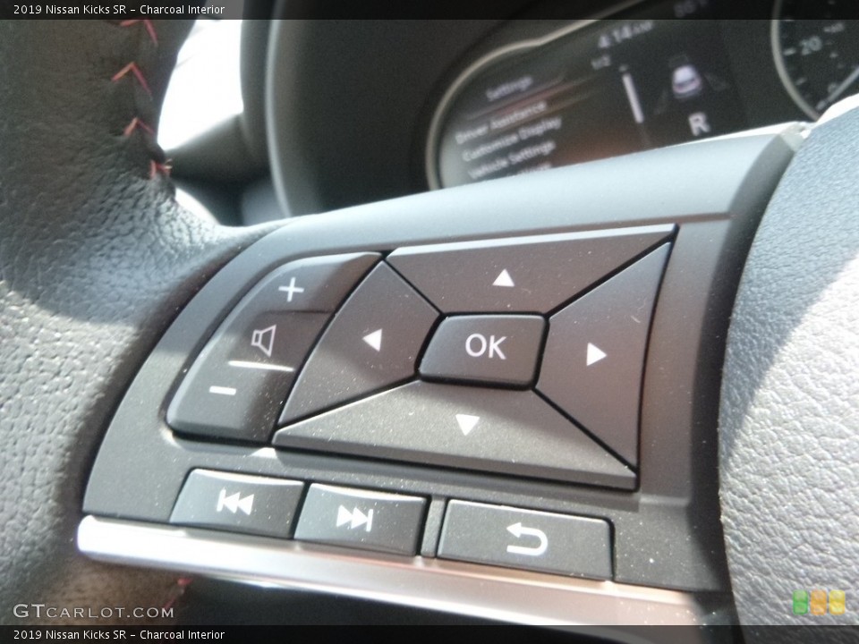 Charcoal Interior Steering Wheel for the 2019 Nissan Kicks SR #133565140