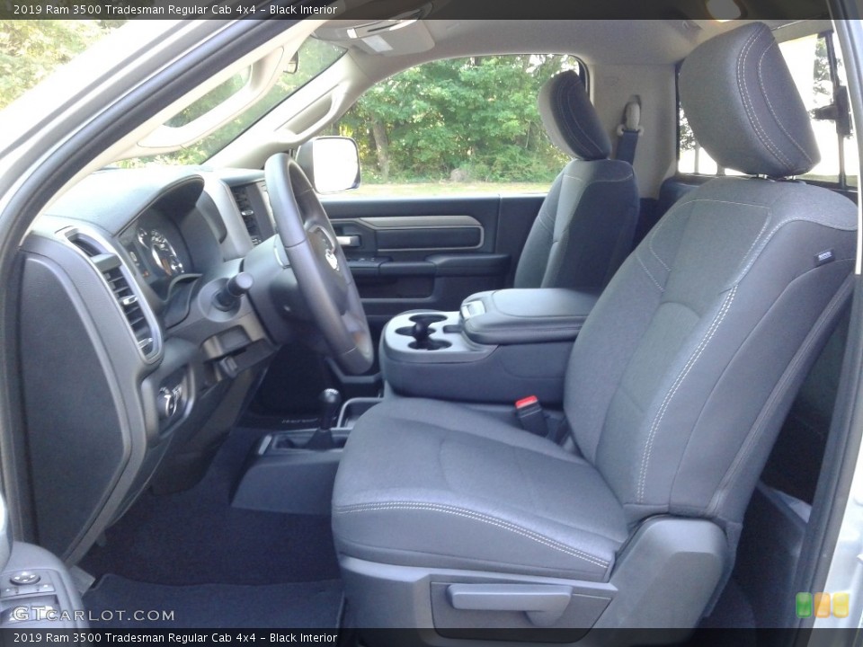 Black Interior Photo for the 2019 Ram 3500 Tradesman Regular Cab 4x4 #133570993