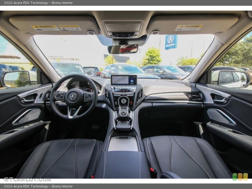 Ebony Interior Front Seat for the 2020 Acura RDX Technology #133574023