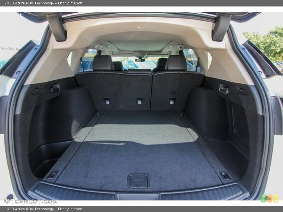 Ebony Interior Trunk for the 2020 Acura RDX Technology #133574155