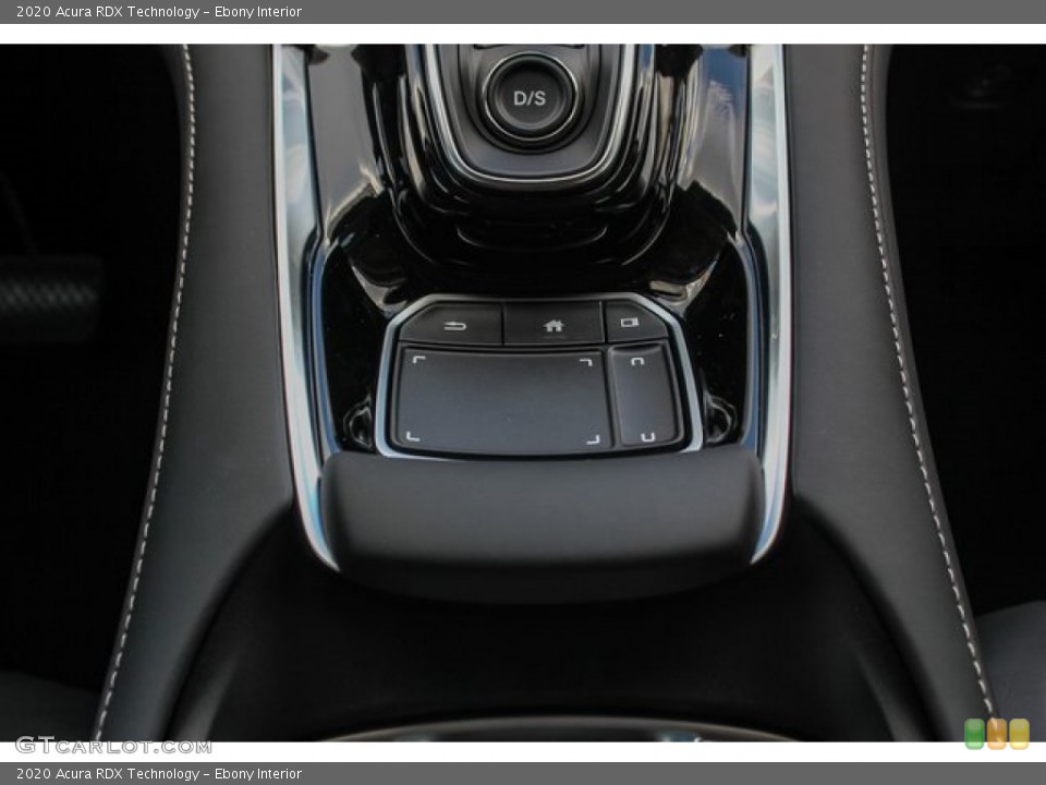 Ebony Interior Controls for the 2020 Acura RDX Technology #133574308