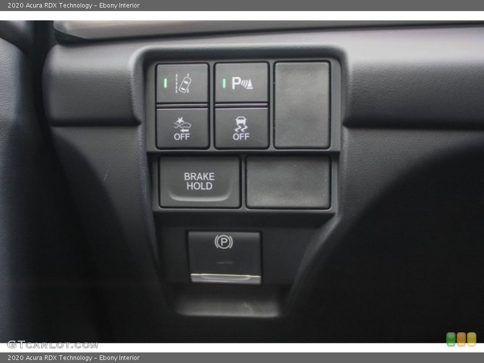 Ebony Interior Controls for the 2020 Acura RDX Technology #133574407