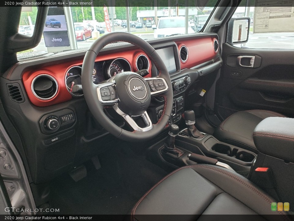 Black Interior Photo for the 2020 Jeep Gladiator Rubicon 4x4 #133576171